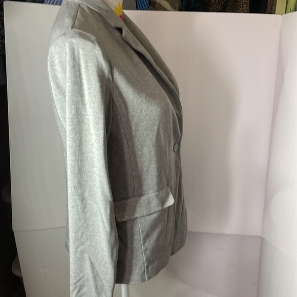 Uniqlo ~ One Button Closure Soft Casual Office Jacket - Picture 5 of 10